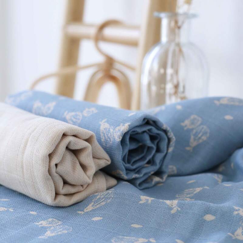 Lot 3 Langes 70*70cm - Poires 3kg7 lifestyle