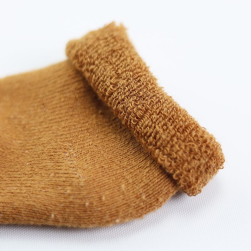 Lot 3 Paires De Chaussettes 0-6m Terracotta/Ecru/Camel 3kg7 camel