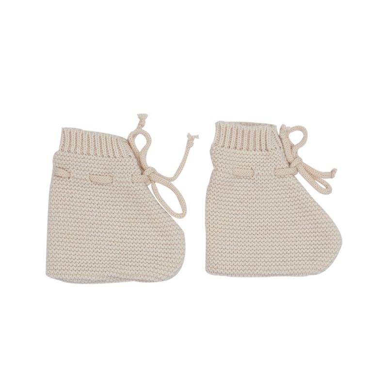 Lot Brassiere Bonnet Chausson Point Mousse Sable 3kg 7 chaussons