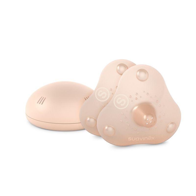 Lot de 2 bouts de sein en silicone taille S SUAVINEX produits