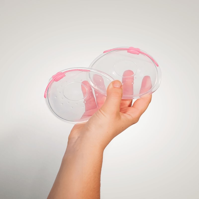 Lot de 2 Coupelles recueil-lait  Perifit face