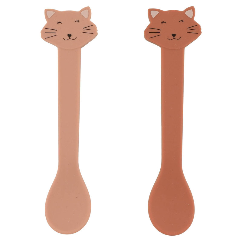 Lot de 2 cuillères en silicone Mrs. Cat Trixie produits 