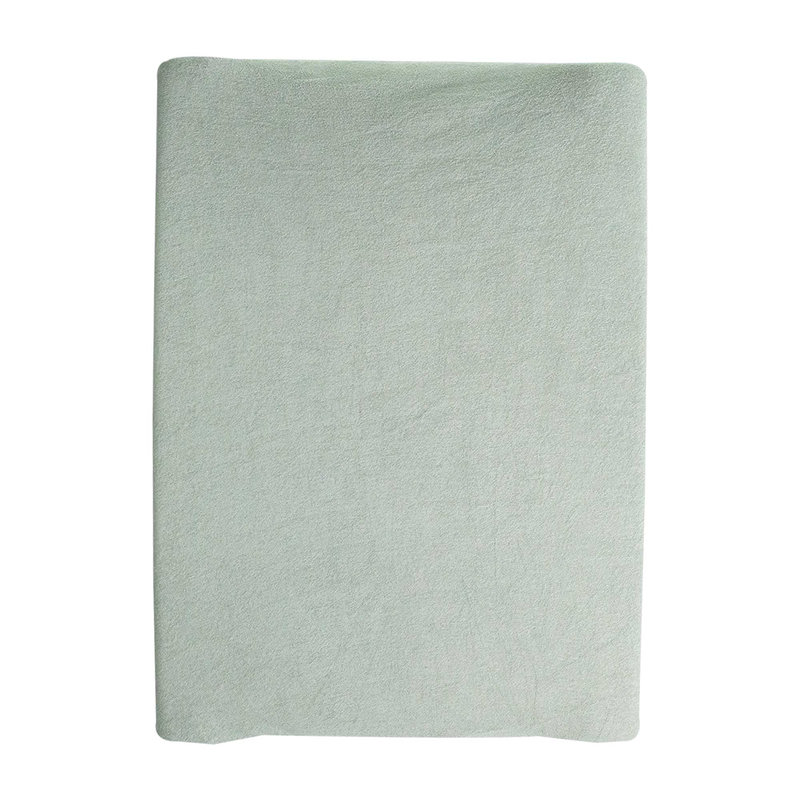 Lot de 2 Housses de Matelas à Langer Sable & Vert trois Kilos Sept housse 2