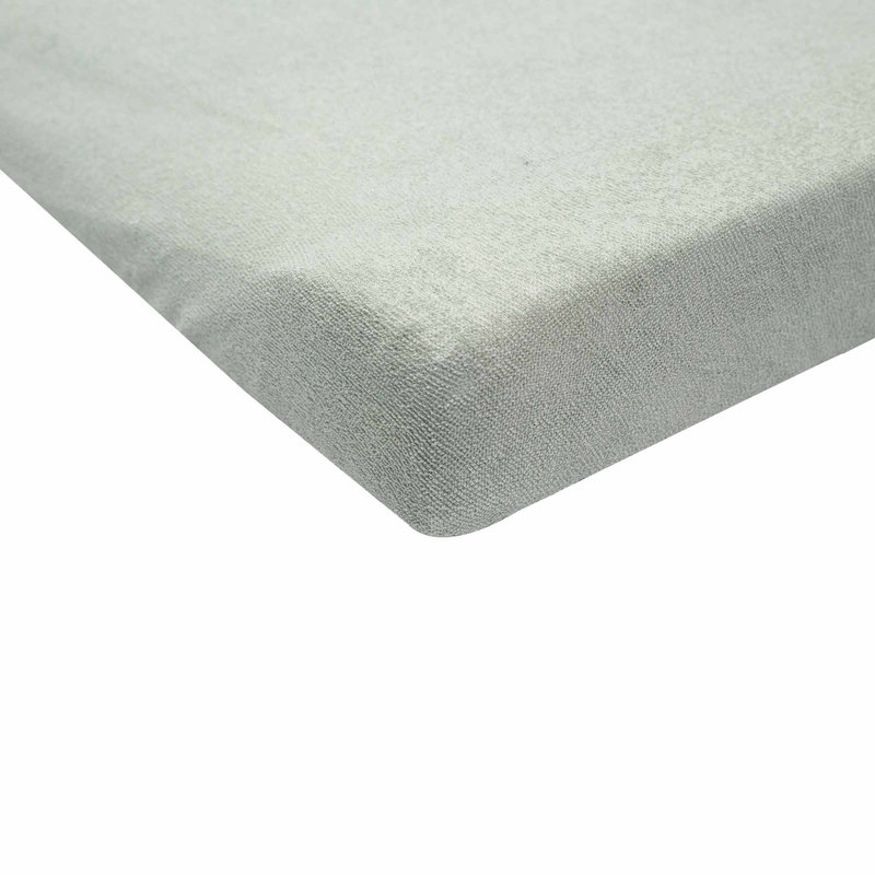 Lot de 2 Housses de Matelas à Langer Sable & Vert trois Kilos Sept coin 4