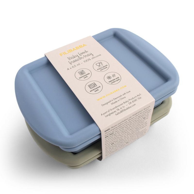 Lot de 2 moules de congélation Ocean Mix Filibabba packaging