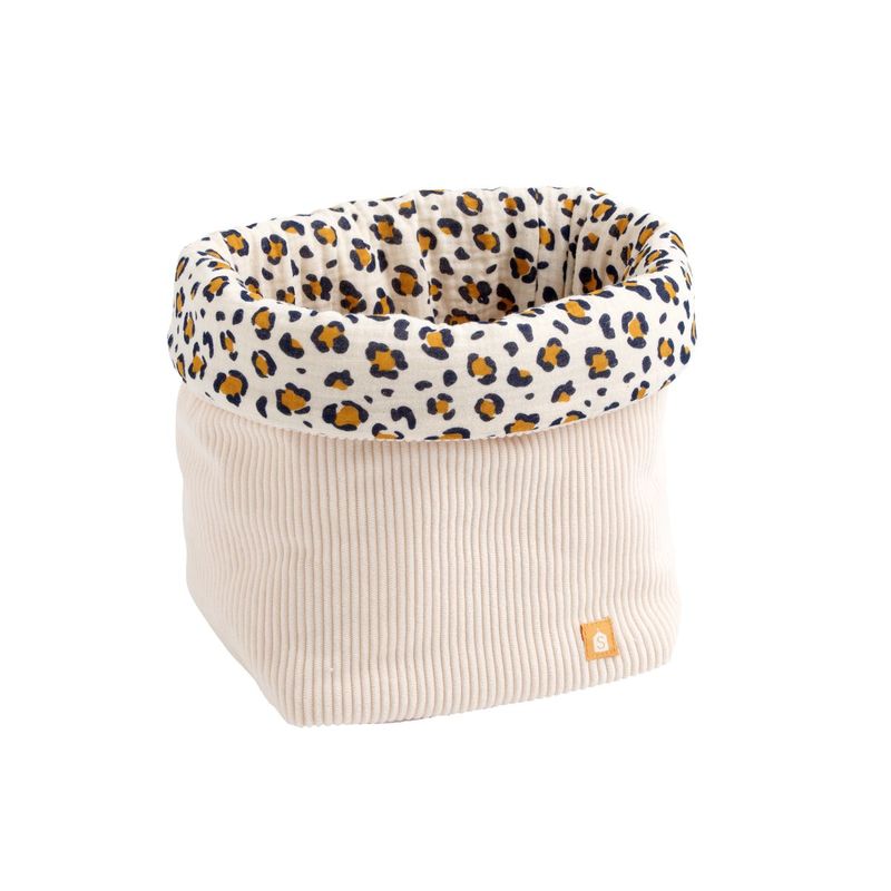 Lot de 2 panières de rangement Léopard Sauthon panier 2