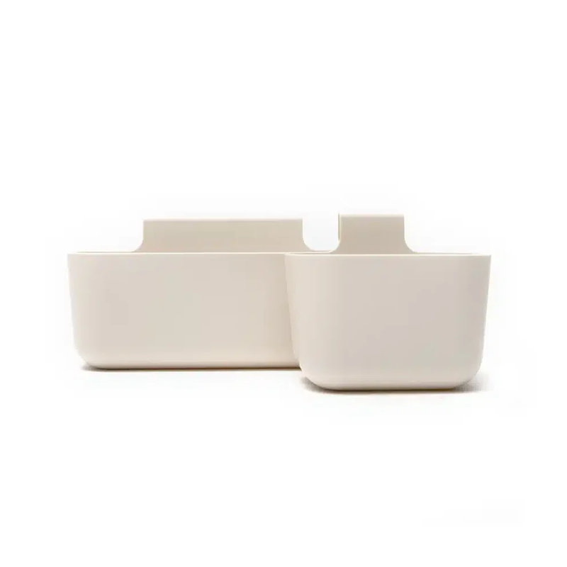 Lot de 2 paniers pour table à langer Pago Charlie Crane face