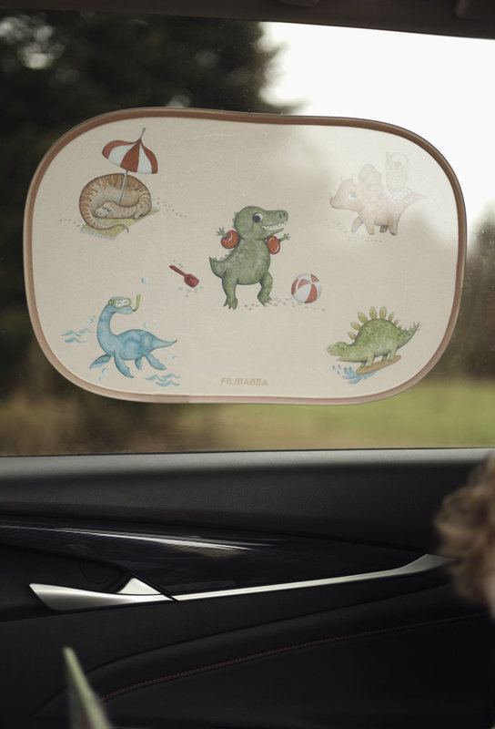 Lot de 2 pare-soleil pour voiture - Dino Beach Filibabba lifestyle 