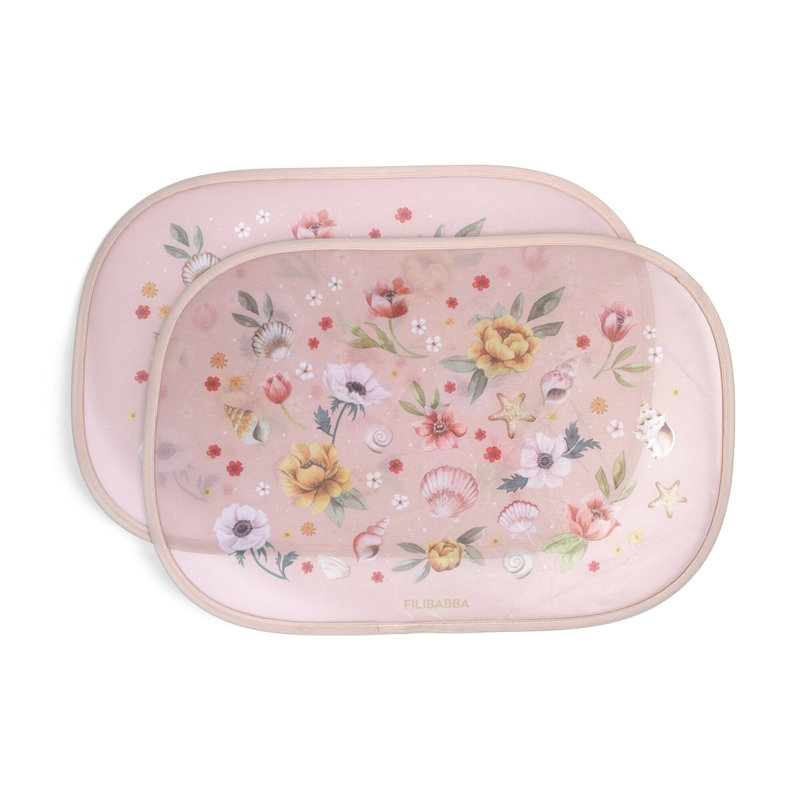 Lot de 2 pare-soleil pour voiture - Ocean Blossom Filibabba lot 