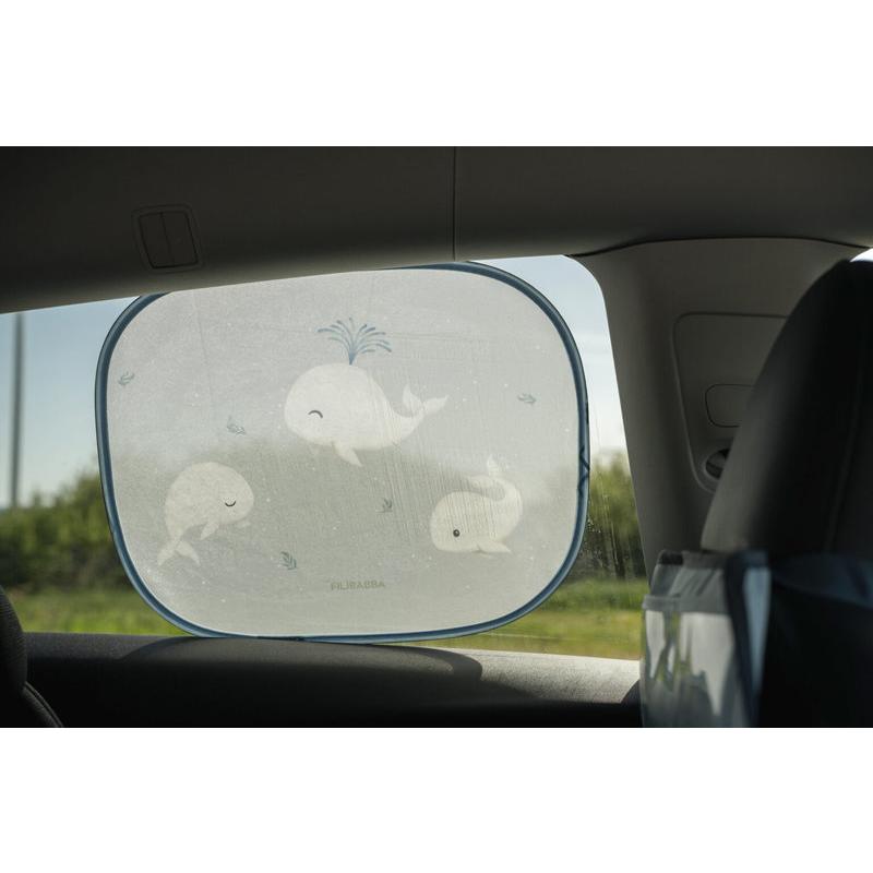 Lot de 2 pare-soleil pour voiture Les contes de Christian la Baleine FILIBABBA lifestyle 1