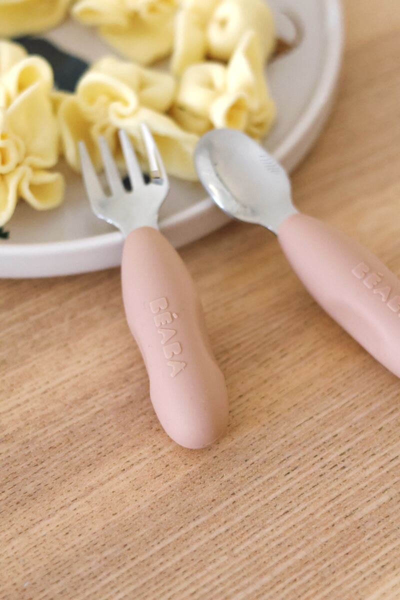 Lot de 2 pré-couverts inox  Beaba lifestyle 3