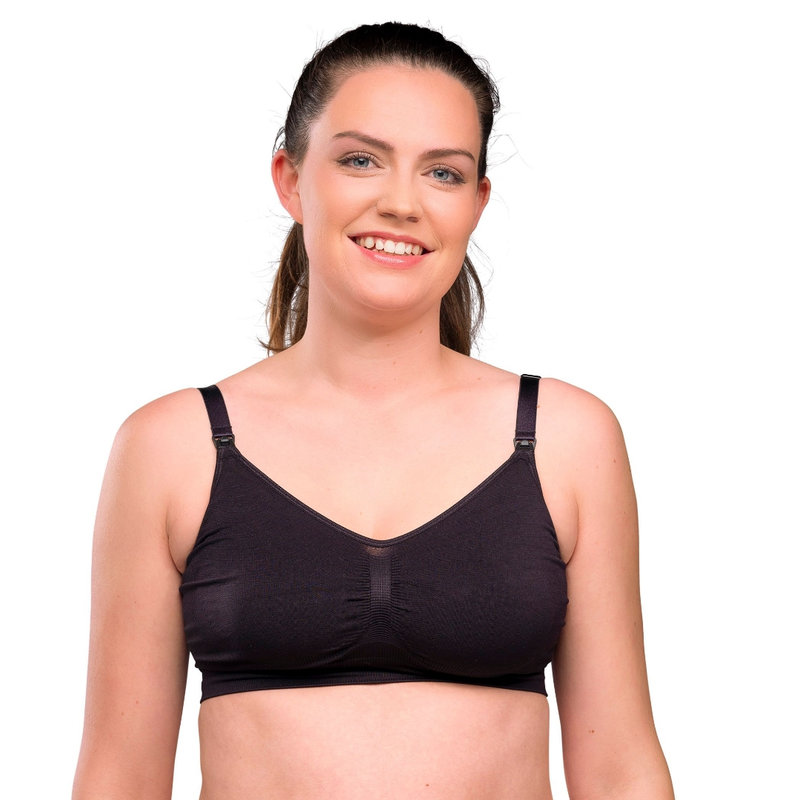 Lot de 2 soutien-gorge grossesse et allaitemet sans coutures Carriwell lifestyle 1