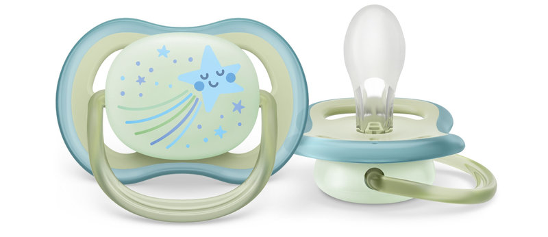 Lot de 2 Sucettes Ultra Air Day and night 0-6M Phillips Avent sucette 2