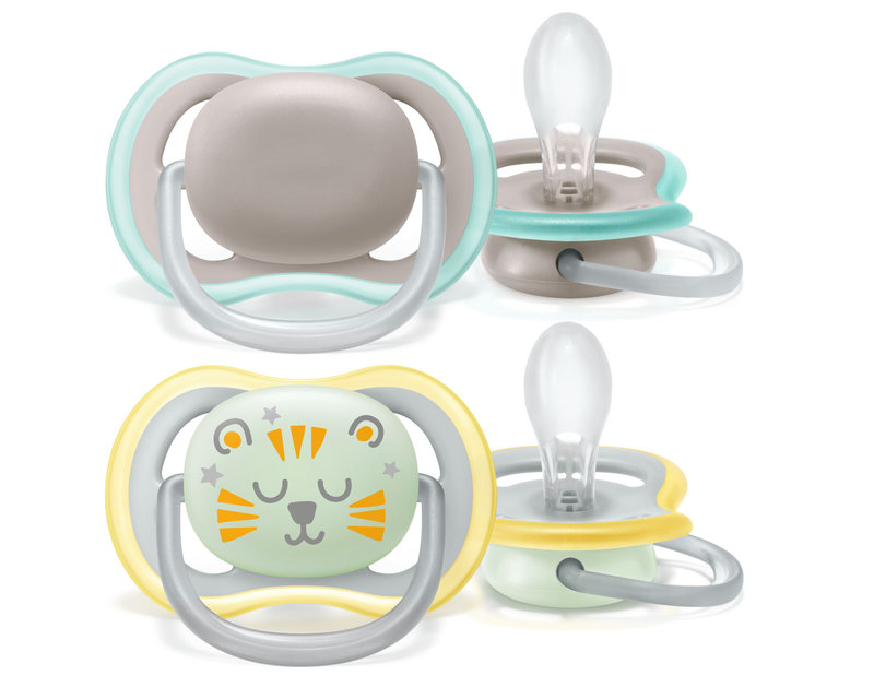 Lot de 2 Sucettes Ultra Air Day and Night 18m+ Phillips Avent lot 