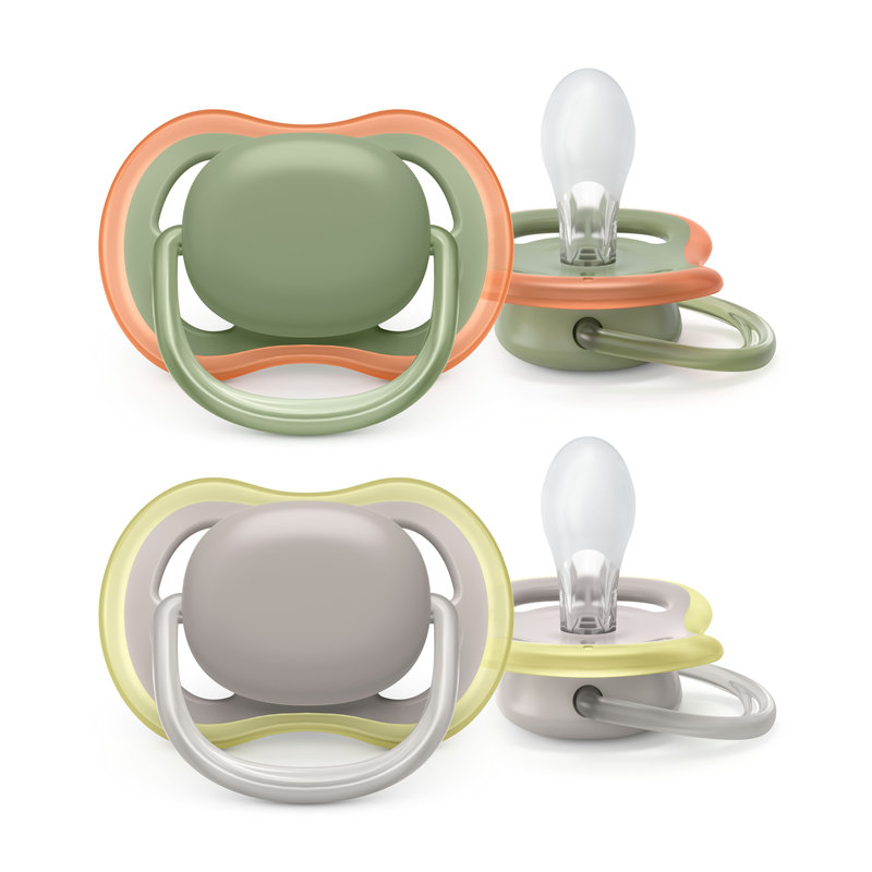 Lot de 2 Sucettes Ultra Air Neutre 6-18M Phillips Avent lot 