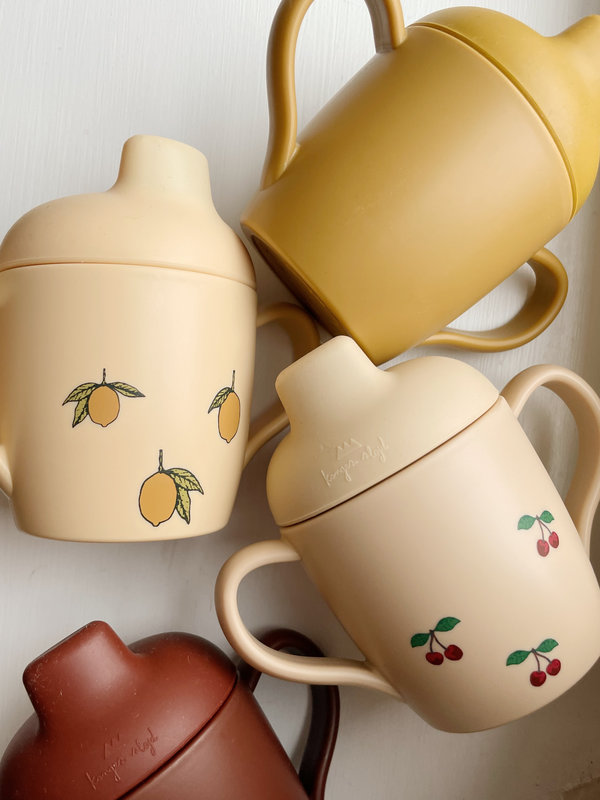 Lot de 2 tasses à bec Citron Konges Slojd lifestyle 