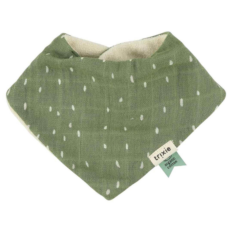 Lot de 3 bavoirs bandana mix Daring Dino Trixie bandeau 2