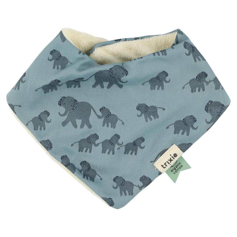 Lot de 3 bavoirs bandana mix Enchanting Elephant Trixie bandeau 1