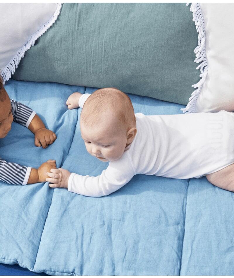 Lot de 3 Bodies Croisés Manches Longues Marinière Petit Bateau lifestyle2