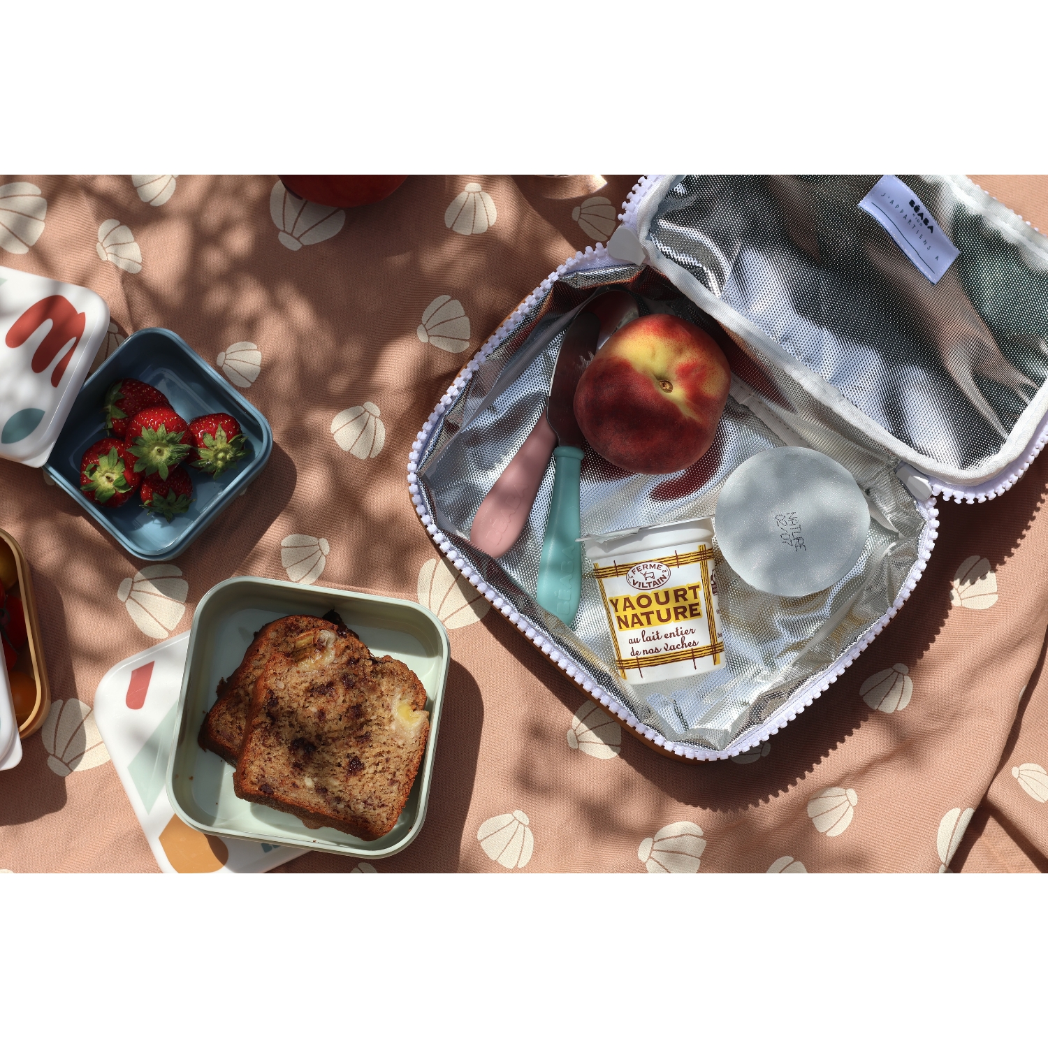 Lot de 3 Boîtes à goûter Playful BEABA lifestyle