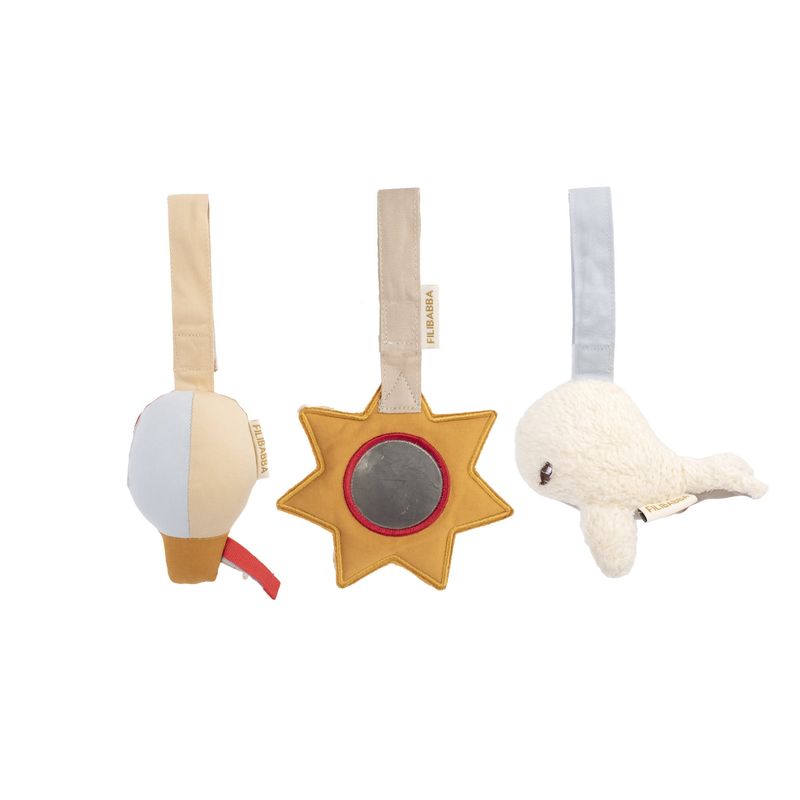 Lot de 3 jeux sensoriels à suspendre Dreamy Adventurers Filibabba produit