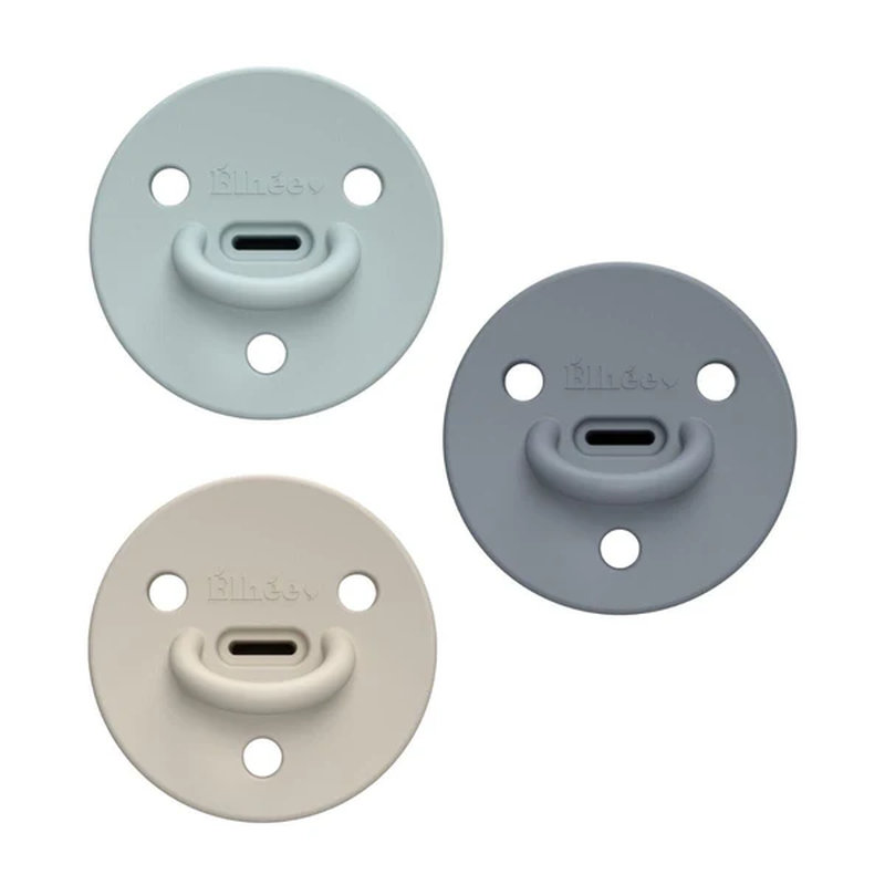 Lot de 3 sucettes Choochoo Buddy Taille 2 Elhee face 
