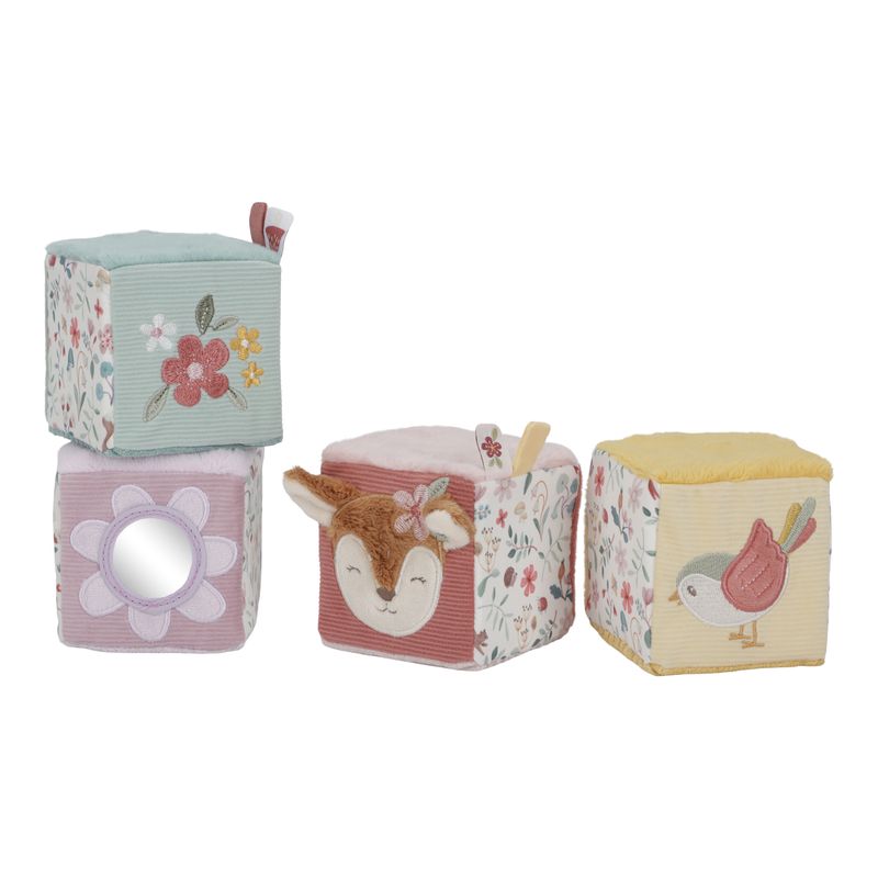 Lot de 4 cubes doux Fairy Garden Little Dutch animaux