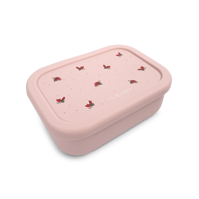 Lunch box silicone Lucky Filibabba face