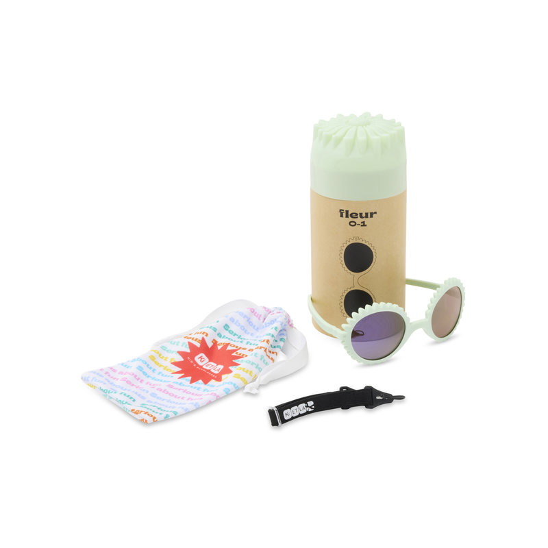 Lunettes de soleil bébé Fleur 0-1 an KI ET LA packaging 