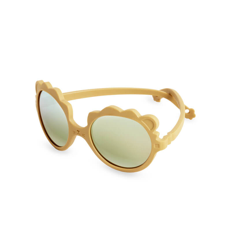 Lunettes de soleil enfant Lion 0-1 an Miel Ki et Là côté