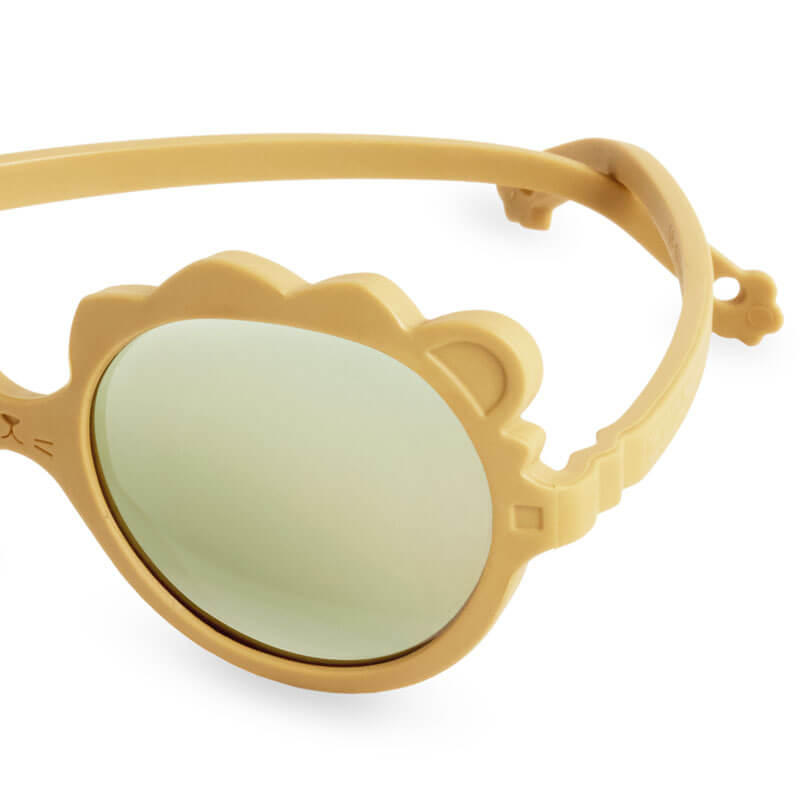Lunettes de soleil enfant Lion 0-1 an Miel Ki et Là verre