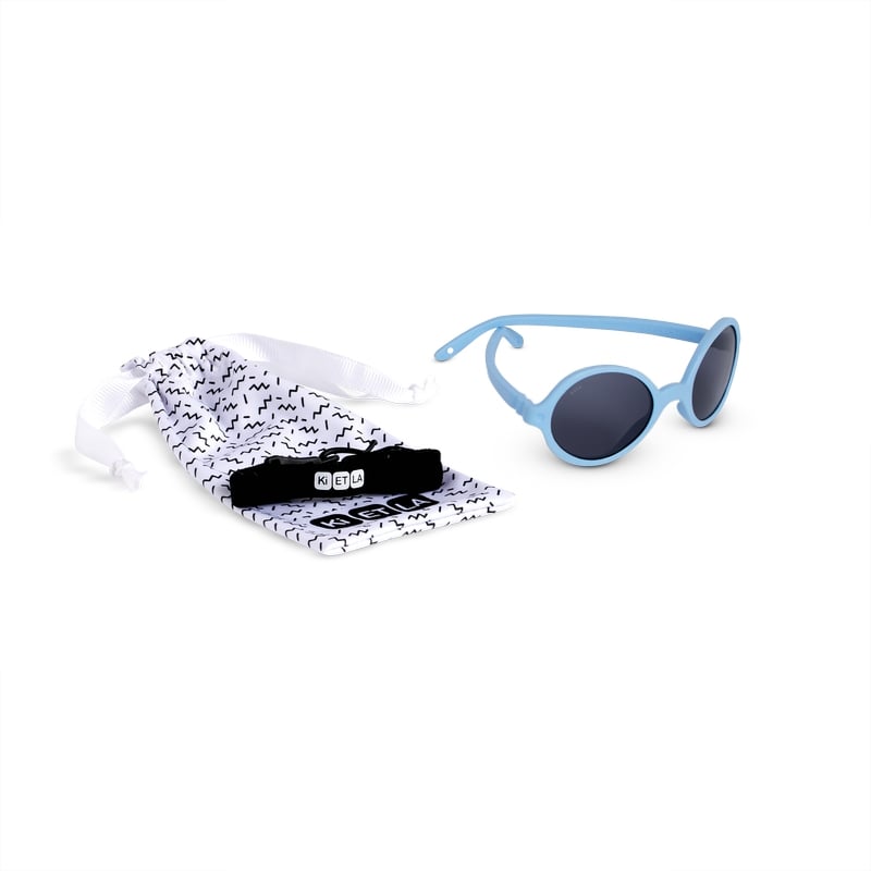 Lunettes de soleil enfant Rozz 1-2 ans  Bleu Clair Ki et La set