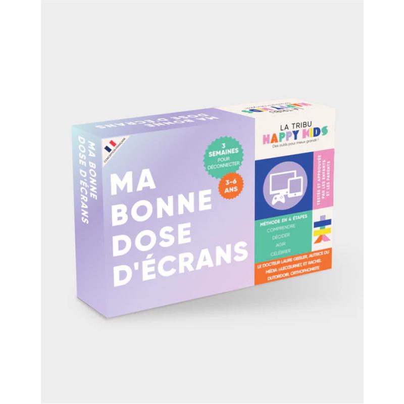 Ma Boîte Dose d'Ecrans LA TRIBU HAPPY KIDS boîte