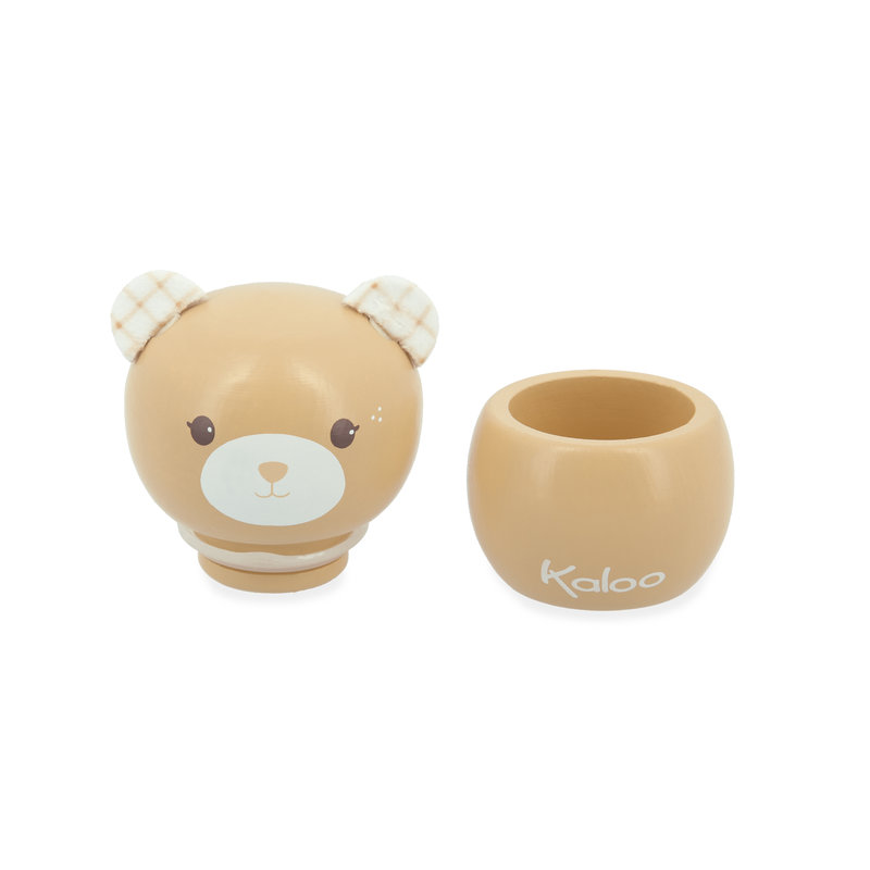Ma petite boite à dents Ours Kaloo face ouvert