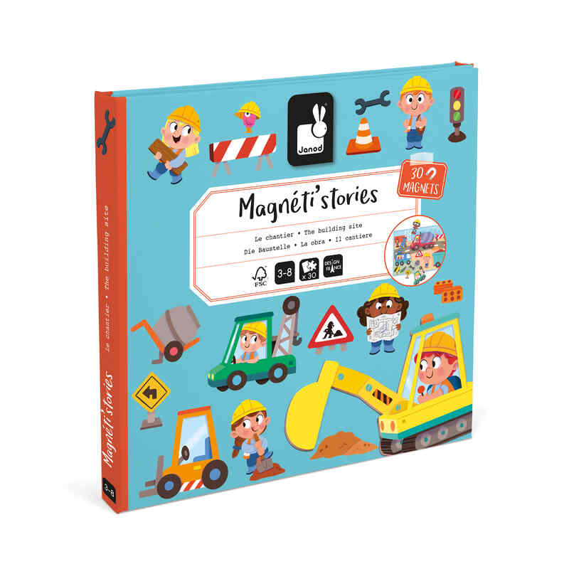 Magneti'stories Le Chantier Janod livre