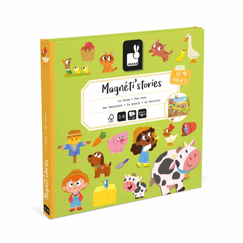 Magneti'stories La Ferme Janod livre