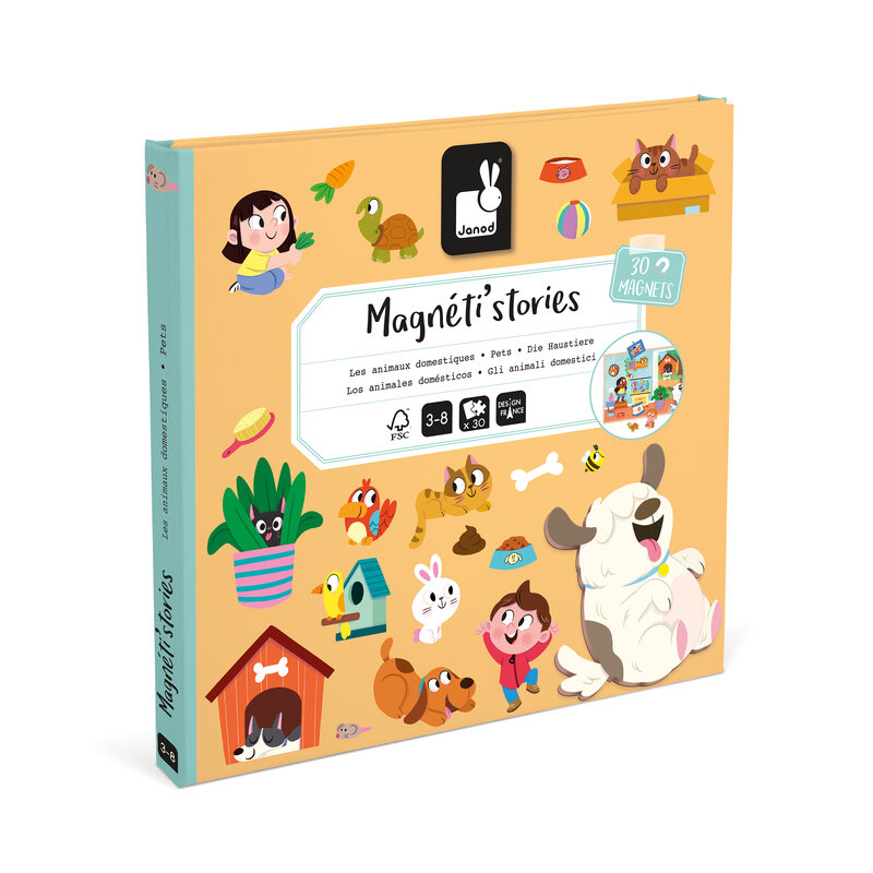 Magneti'stories Les Animaux Domestiques JANOD boite