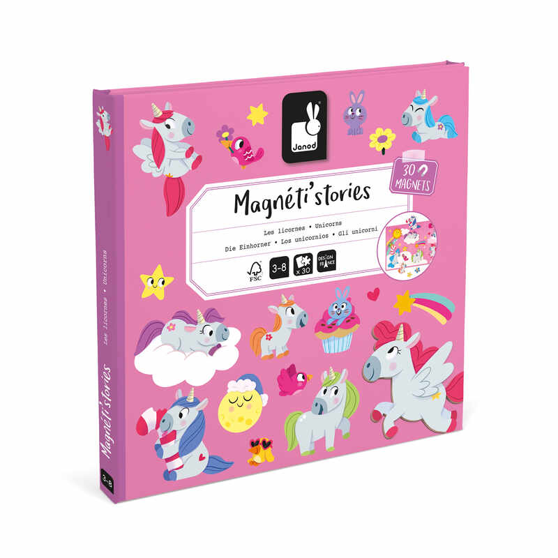 Magneti'stories Les Licornes Janod livre