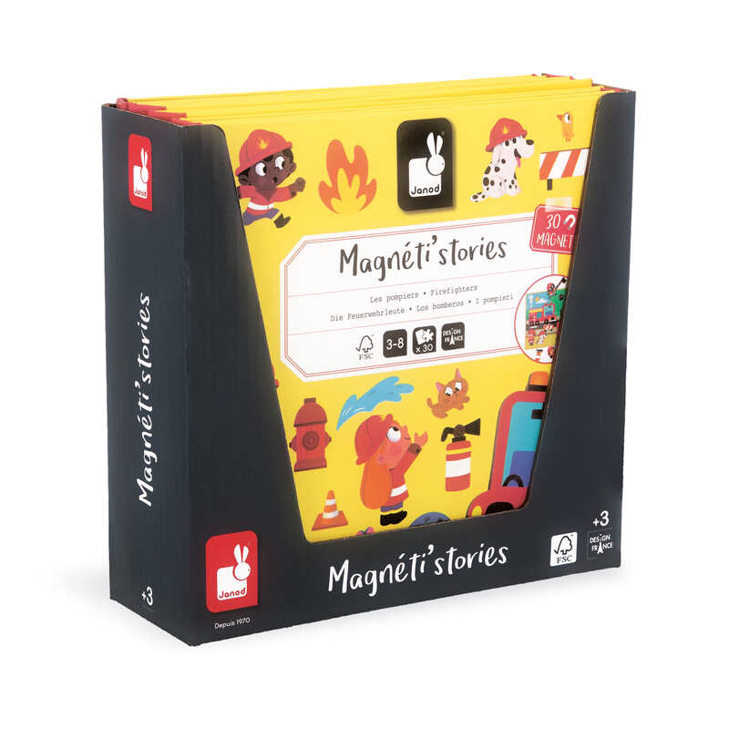 Magneti'stories Les Pompiers Janod package