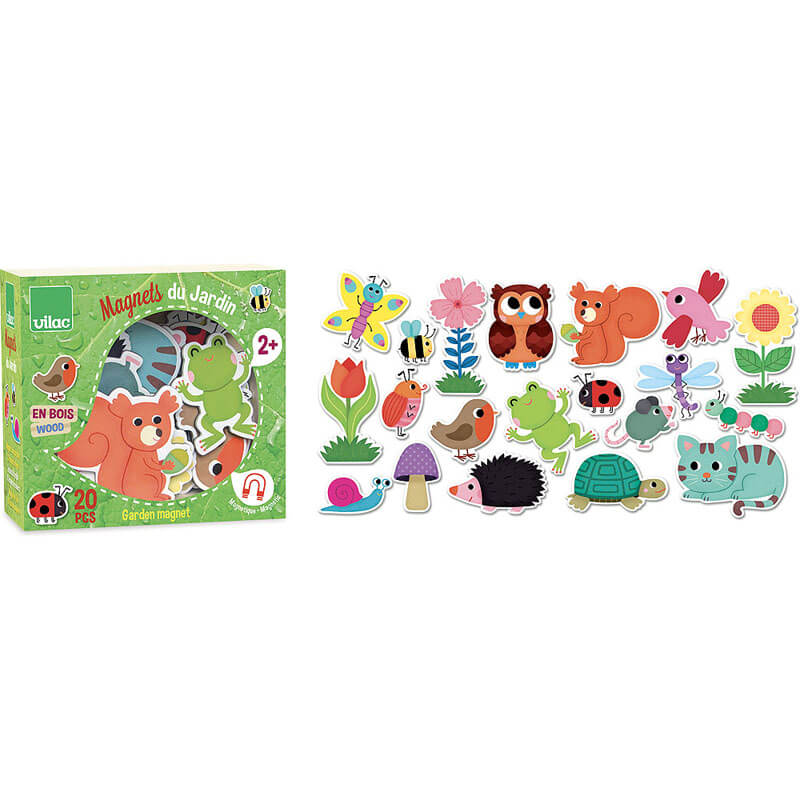 Magnets du jardin Vilac boite