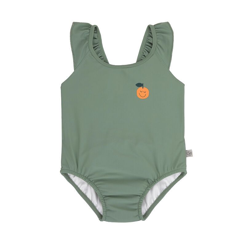 Maillot de bain 1 pièce vert Lassig devant