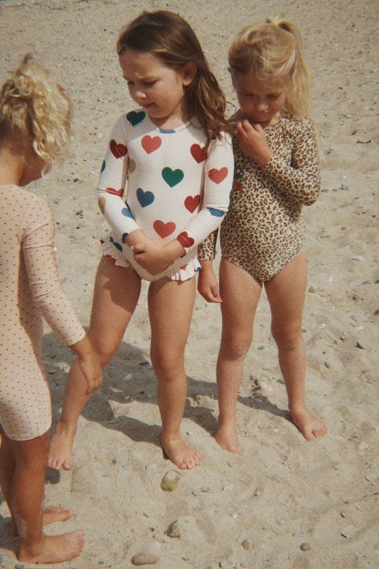 Maillot de bain à manches longues Kitty léopard 24 mois Konges Slojd lifestyle