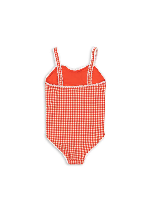 Maillot de bain Anjou Fiery Red Konges Slojd dos 