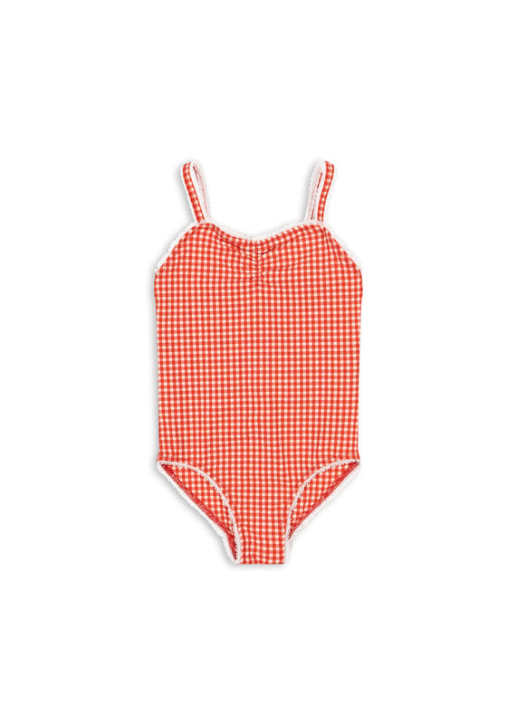 Maillot de bain Anjou Fiery Red Konges Slojd face