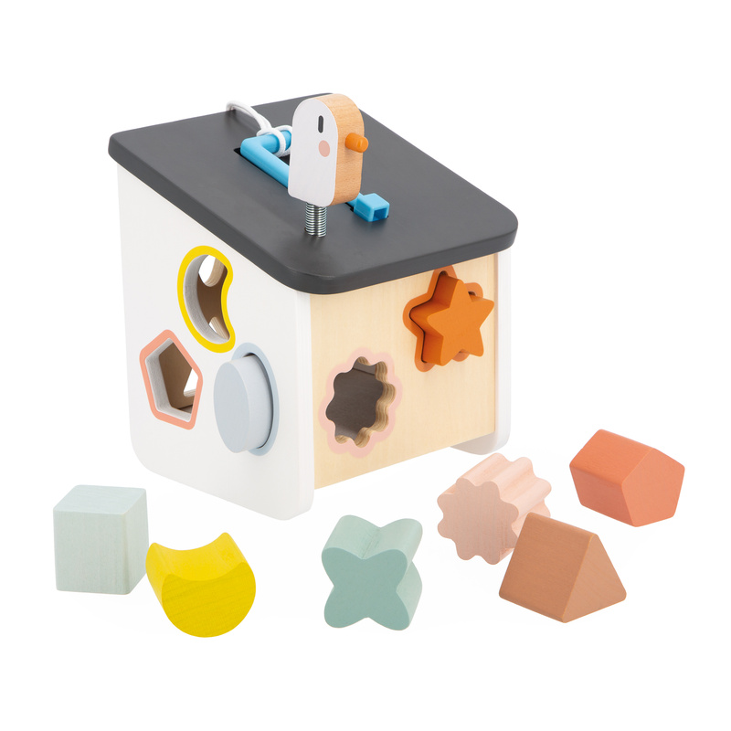 Maison des Formes Oiseau Sweet Cocoon JANOD face