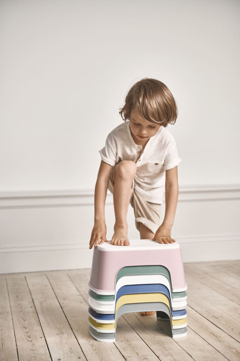 Marchepied antidérapant tabouret enfant Badabulle - Bambinou