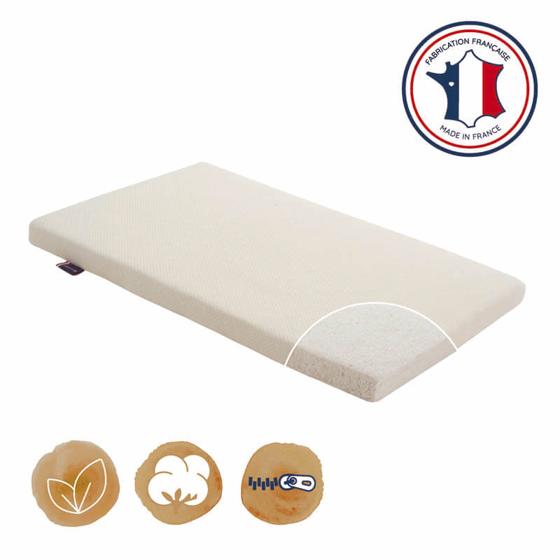 Matelas de berceau Cododo Organic Coton 50 x 83 cm Candide logos