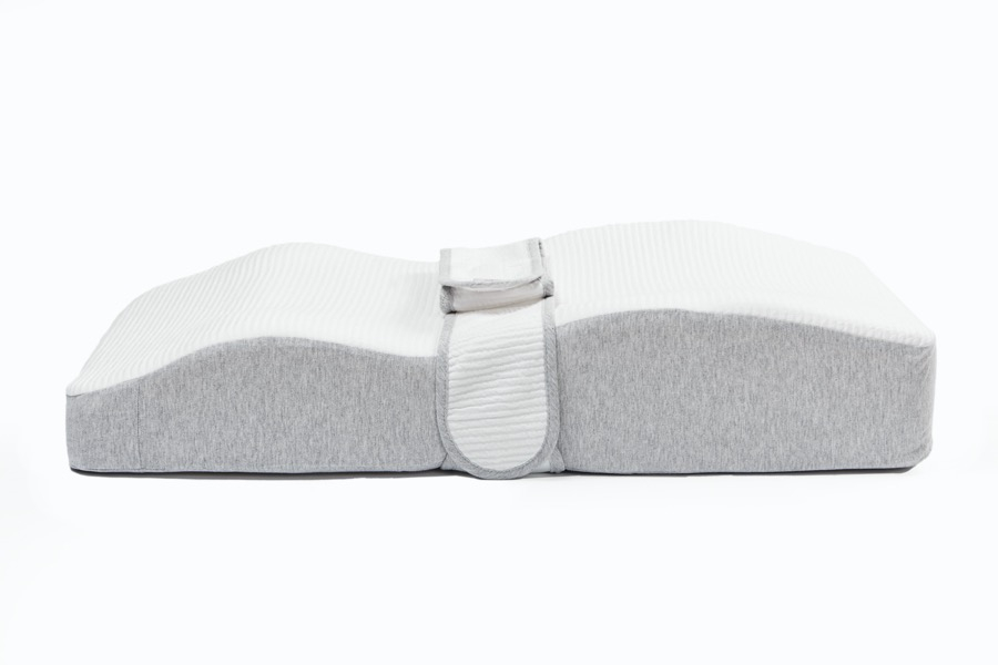 Matelas bébé Grey Bibed côté