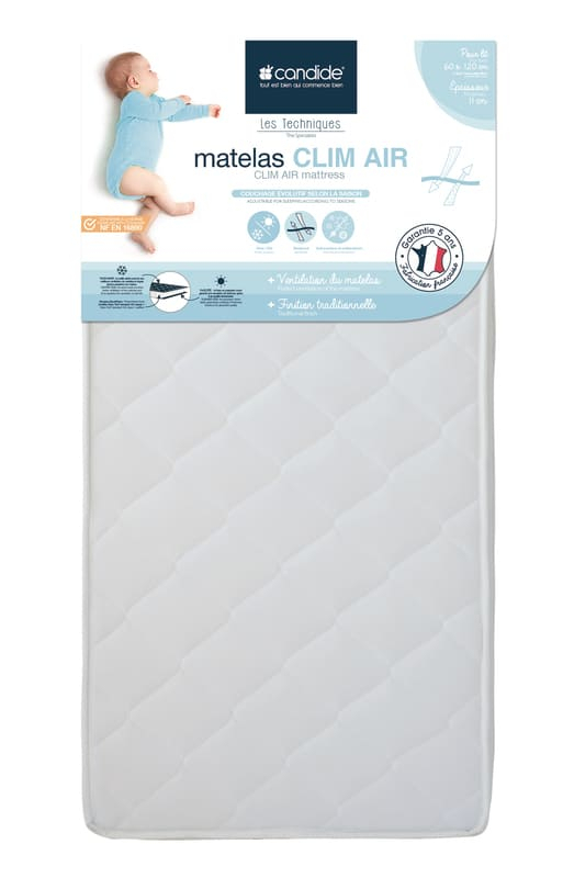 Matelas Clim Air Lit Bebe Candide Bambinou