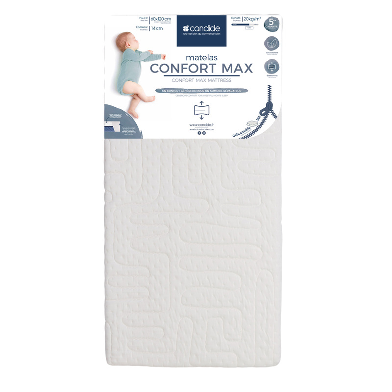Matelas Confort Max CANDIDE face